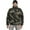 Dark Camo, variant on BRANDIT INDIVIDUAL WEAR Adult Male Fleece Full Zip Jacket, Color: Woodland, Size: L