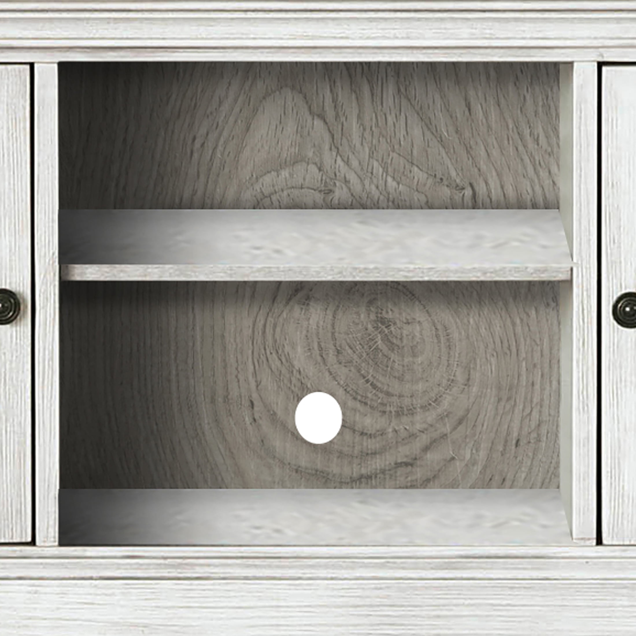 Furniture of America Randall TV Stand for TVs up to 66", Antique White