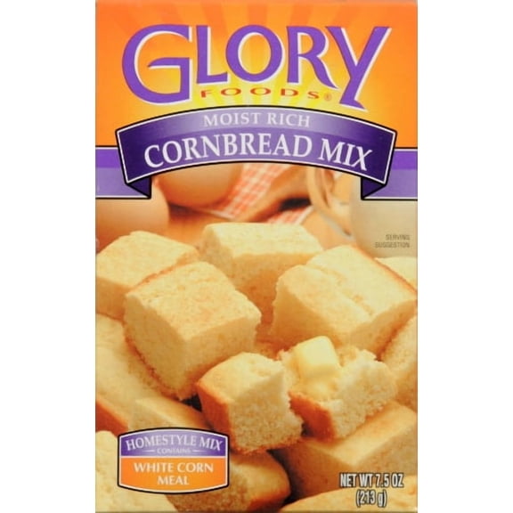 (Pack of 24) Glory Cornbread Mix 7.5 oz