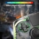 thumbnail image 5 of Controlador De Juegos Controlador transparente inalámbrico con sensor de movimiento de 6 ejes Gamepad para PS4 PC, 5 of 9