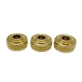 thumbnail image 2 of Bunblic 3 Pieces Alto and Tenor Horn Valve Replacement Practical Stable Strong Long Term Use Valve Covers Brass Instrument Parts Top Caps, 2 of 8
