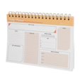 thumbnail image 2 of Time Management Planner Daily Notepad Spiral Designed For Families Planning 1Pack, 2 of 4