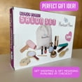 thumbnail image 4 of Set de maquillaje y salón Montessori Mama Wooden Pretend Play, 4 of 6