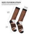 thumbnail image 2 of Compression Socks for Women and Men - Coffee Cafe Cup Compression Socks Circulation for Workout, 2 of 8
