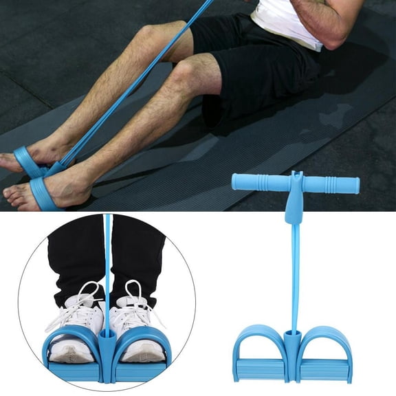 Tebru Pedal Exerciser, Fitness Yoga Resistance Belt, For Workout Yoga