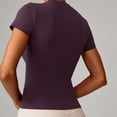 thumbnail image 7 of Ltctricy Workout Tops for Women Seamless Short Sleeve Crew Neck Athletic Slim T Shirts Tight Running Gym Yoga Tees, 7 of 7