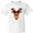AA-White, variant on Inktastic Cute Girl Reindeer with Buffalo Plaid Bow Youth T-Shirt