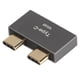 thumbnail image 4 of Adaptador USB C a Tipo C NikouMX Hembra Tipo C Macho 2 Tipo C Características Mejoradas, 4 of 8