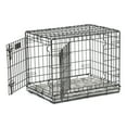 thumbnail image 3 of MidWest Homes for Pets QuietTime Reversible Dog Crate Pan Cover, 24 inch, Fleece, Gray Floral, 3 of 8
