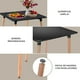thumbnail image 5 of Mesa Comedor Cuadrada Pido Todo Estilo Eames Minimalista Negro 6.49 pulg, 5 of 7