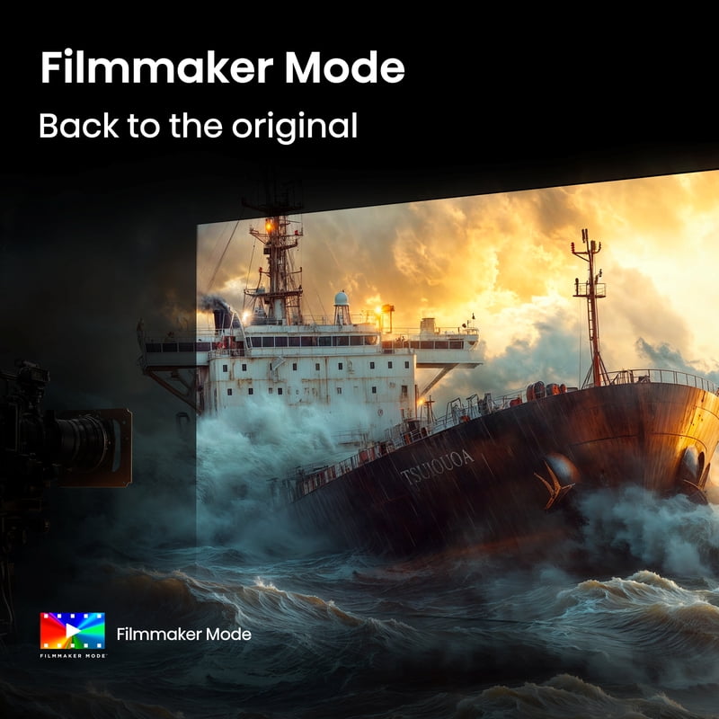 Hisense 65" Class M7 Series Mini-LED 4K UHD Smart Google TV (65M7QG, 2025 Model) - MiniLED, Hi-QLED, HDR10+ gallery view
