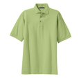 thumbnail image 5 of Port Authority K420 Mens Heavyweight Cotton Pique Polo T-Shirt, Pistachio - 3XL, 5 of 6