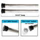 thumbnail image 3 of Varillas de ánodo para calentadores de agua de RV para calentadores de agua Suburban 232767-3/4" NPT Roscas, B, 3 of 5
