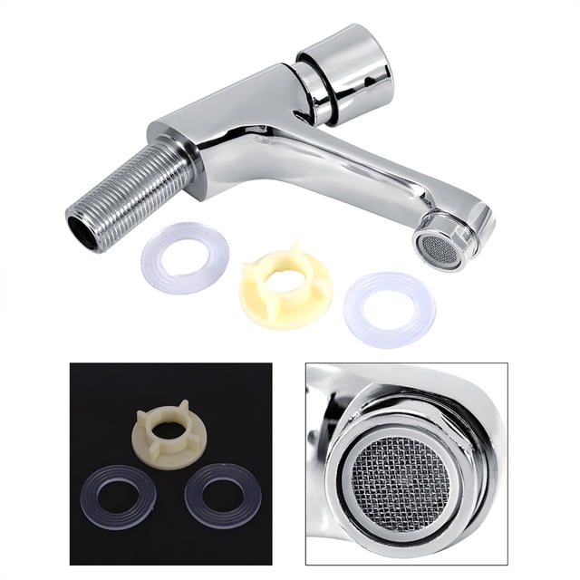 Basin Faucet, Easy To Clean Chrome Plated + Brass Anti-rust And Corrosion-resistant Sink Faucet, For Hotel Kitchen