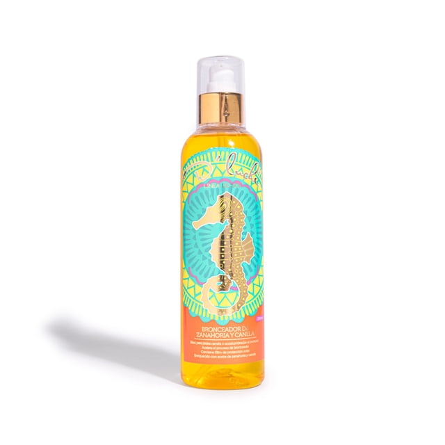 Aceite Bronceador Solar de Zanahoria y Canela - Spray Tanning Oil D'Luchi 250 ML