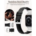 thumbnail image 4 of Correa de piel para Apple Watch JR.DM para mujer, 40 mm, 38 mm, 44 mm, 45 mm, 4 of 7