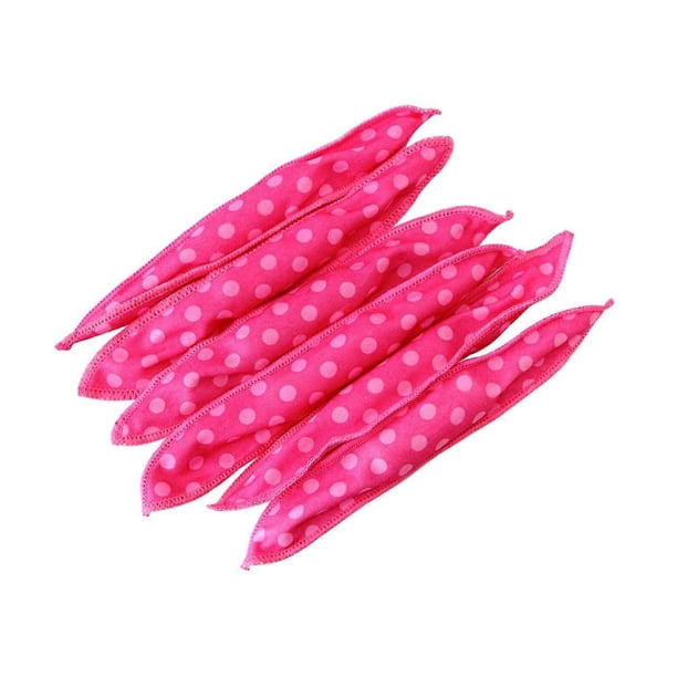 Rizadores de pelo sin calor para peinado nocturno, rulos de esponja suave, kit de rizado sin calor de 30 piezas