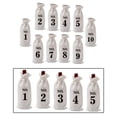 thumbnail image 3 of GUOOL 10x Bottle Bags Package Bags Drawstring Tags for Travel Birthday white, 3 of 9