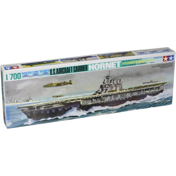 1/700 U.S. Aircraft Carrier Hornet By Tamiya