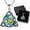 August/Peridot, variant on Birthstone Celtic Trinity Knot Necklace for Women, Birthstone Witch Knot Necklace, Celtic Knot Necklace with Stainless Steel Chain Creates A Lightweight Design for Daily Wear and Moments