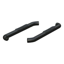 ARIES 203045 3-Inch Round Black Steel Nerf Bars, No-Drill, Select Ford F-150, F-250, F-350 Super Duty Fits select: 2015-2023 FORD F150, 2017-2022 FORD F250