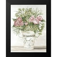 thumbnail image 2 of Jacobs, Cindy 15x18 Black Modern Framed Museum Art Print Titled - Spring Peonies II, 2 of 5