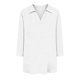 thumbnail image 5 of Mujeres 3/4 Manga Tops Y Blusas Color Sólido Turndown Cuello en V Suéter, 3/4 Manga Tops Casual para las Mujeres Suave Blusa de Poliéster, Ligero Primavera Verano Camiseta de Moda, 5 of 5