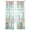 Green, variant on Marine Life Sheer Curtains 96 Inch Length 2 Panels for Living Room, Nautical Underwater Coral Shell Starfish Watercolor Voile Kitchen Curtain Set, Luxury Privacy Drapes Window Treatment for Bedroom