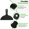 thumbnail image 3 of Uxcell 4pcs Putty Scraper 1.5" Plastic Flexible Tool for Pasting Plaster Repairing Walls, 3 of 7