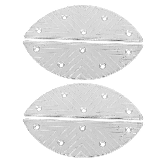 LOLIPPYY 2Pares Protectores Para Suela Y Tacón De Botas En Hierro Resistente Para Uso Práctico Y Cómodo