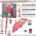 thumbnail image 3 of Nickelodeon Kids Umbrella and Slicker, PawPatrol Little Girl Rain Wear Set, for Ages 6-7, 3 of 4