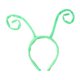 thumbnail image 1 of Diadema con antenas de animales, banda elástica para el cabello con dibujos animados para mujeres y niños, ideal para fiestas. Verde, 1 of 9