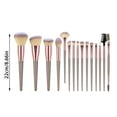 thumbnail image 2 of 15 Piece Makeup Brush Set Foundation Blending Eye Shadow Cosmetic Beauty Tool Kit For Women Beginners, 2 of 8
