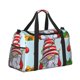 thumbnail image 2 of Balery Funny Christmas Gnome Bolsa de Gimnasio para Mujeres, Bolsa de Viaje con Bolsillo Húmedo, Bolsa de Fin de Semana para Mujeres, Bolsa de Viaje Resistente al Agua, 2 of 7