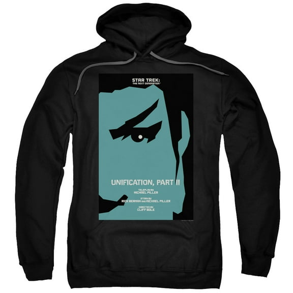 Star Trek Tng Season 5 Episode 8 Adult Pullover Hoodie Sweatshirt Black