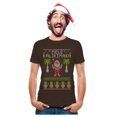 thumbnail image 1 of Tstars Mens Ugly Christmas Sweater Mele Kalikimaka Hawaiian Santa Themed Christmas Gift Funny Humor Holiday Shirts Xmas Party Christmas Gifts for Him T Shirt Ugly Xmas Sweater, 1 of 5