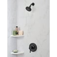 thumbnail image 3 of Danze D511030BSTC Amalfi Tub and Shower Trim and Treysta Cartridge, Satin Black, 3 of 4