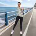 thumbnail image 6 of FORMRS Womens Long Sleeve Shirts UPF 50+ Sun Protection Quick Dry Fishing Hiking Tops, Size S-2XL, Cartoon Floral Dog Pattern, 6 of 8