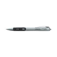 thumbnail image 5 of 1 Dozen Medium 0.7 mm Black  Silver Barrel Comfort Grip Retractable jel Pens, 5 of 8
