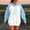 Light Blue, variant on Super Large Hoodie for Women - Velvet Casual Sports Shirt 2025 Fashion Top Sweater - Winter Apparel
