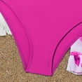 thumbnail image 5 of Gelikeya Girl 3 Piece Swimsuits Bathing Suit High Waist Floral Prints Bikini Set with Shorts Swimwear for Size 8-14 Years #01 Hot Pink & 17-18 Years, 5 of 6