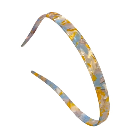 Practical Acetate Hairband Ergonomic High Crowns Fit Daily Wear Lightweight Hair Styling Tool 2025 Design