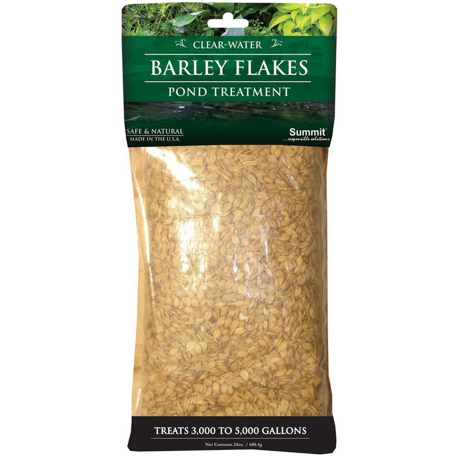 Summit 1152 24 Oz Barley Flakes Pond Treatment