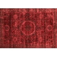 thumbnail image 1 of Ahgly Company Indoor Rectangle Abstract Red Modern Area Rugs, 5' x 7', 1 of 4