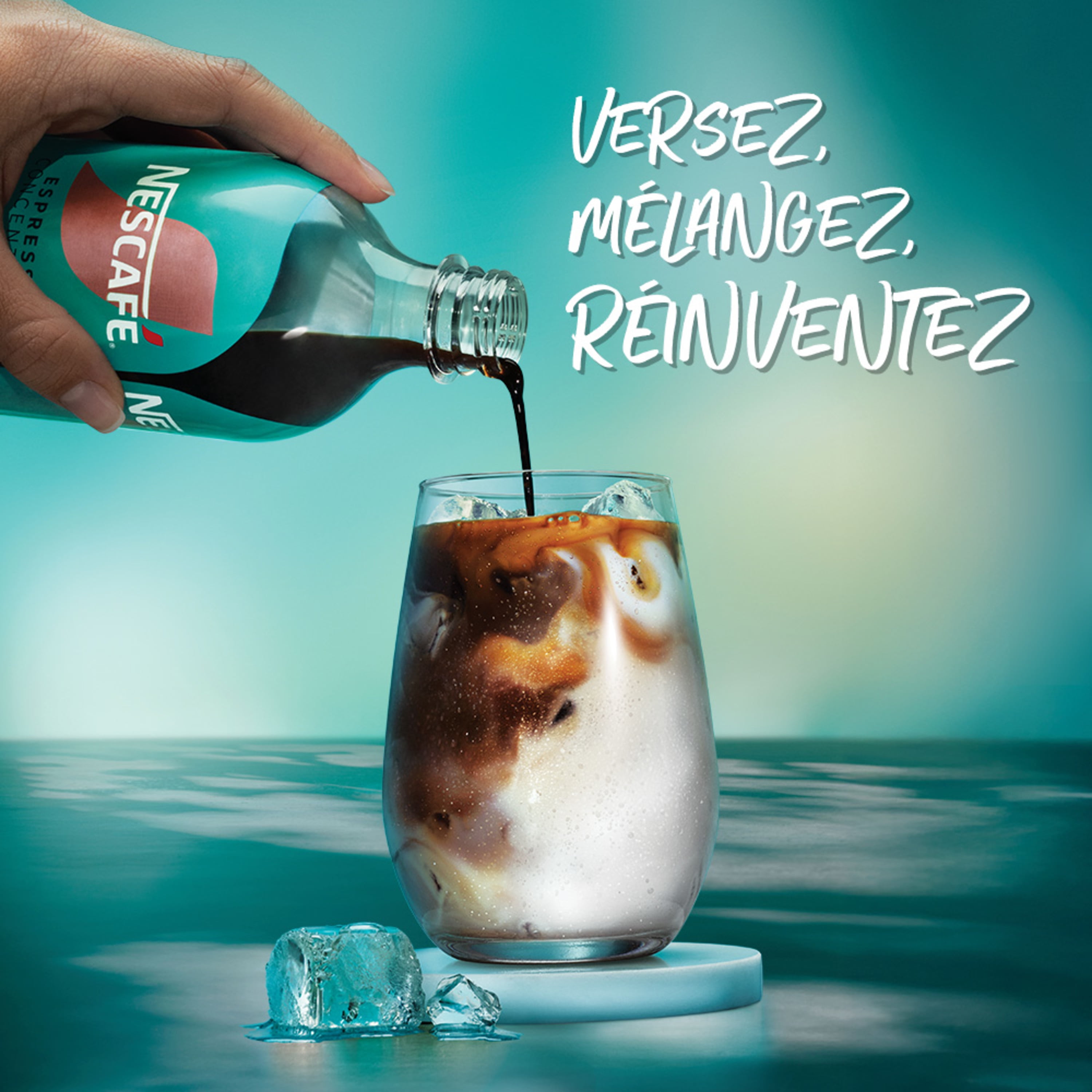 Nescafe Espresso concentré Douce vanille, Concentré de café aromatisé