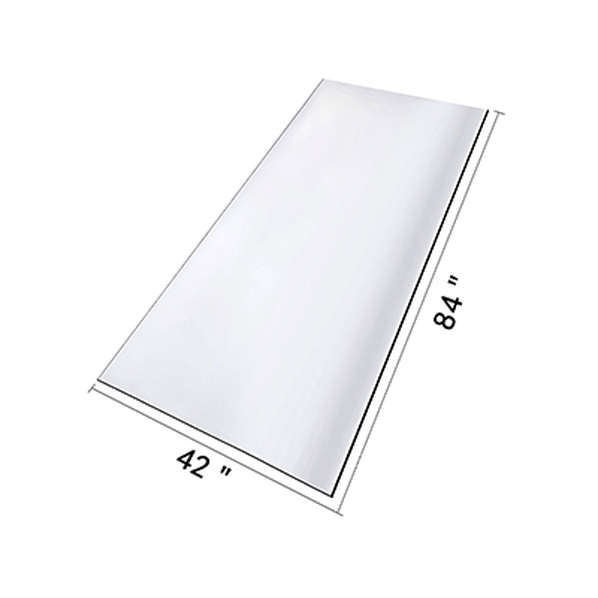 Sous-main Bureau Transparent 2 Pièce Nappe Rectangulaire Plastique Nappe De Table Impermeable P 584156
