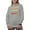 Heather Grey, variant on I Hate When People Confuse Education with Intelligence, Funny Misconception, Heather Grey Hooded Sweatshirt or Hoodie, Small