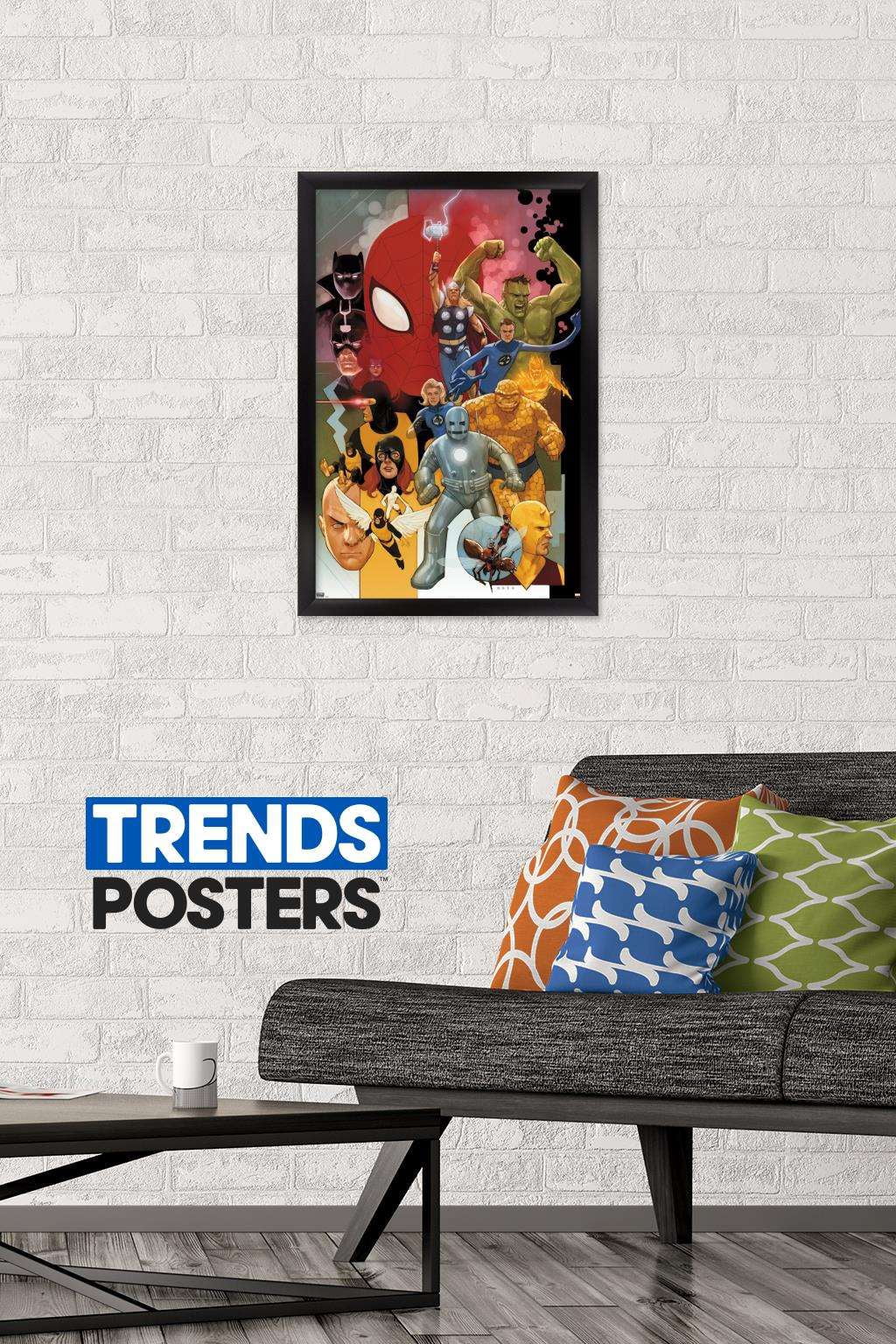 Marvel Comics - Marvel Universe - Noto Wall Poster, 14.725" x 22.375", Framed