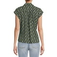 thumbnail image 3 of No Boundaries Juniors Tie Front Camp Shirt, 3 of 5