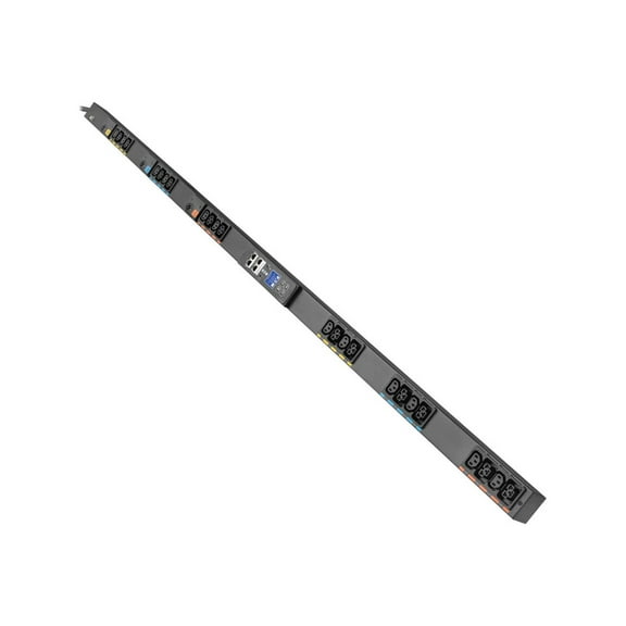 Eaton 3-Phase Managed Rack PDU G4, 208V, 24 Outlets, 24A, 8.6kW, L15-30 Input, 10 ft. Cord, 0U Vertical (evma1530a)